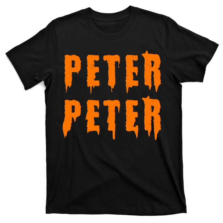 peter peter spooky halloween funny t-shirt