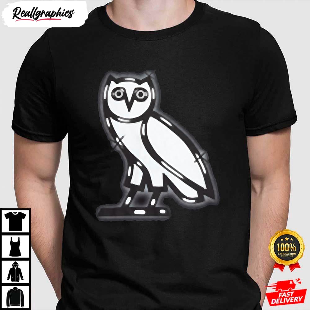 owl logo smoke ovo shirt