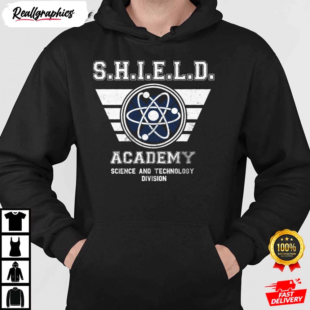 shield academy marvel shirt