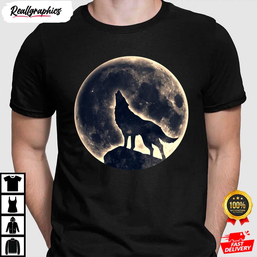 wolf moon fantasy wolfpack shirt