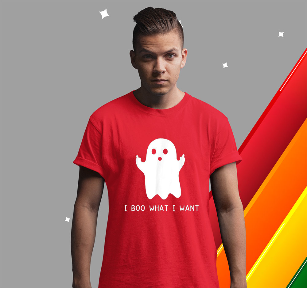 i boo what i want halloween spooky creepy cute spooky ghost shirt