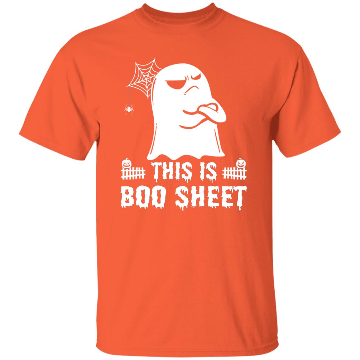 this is boo sheet ghost retro halloween costume shirt