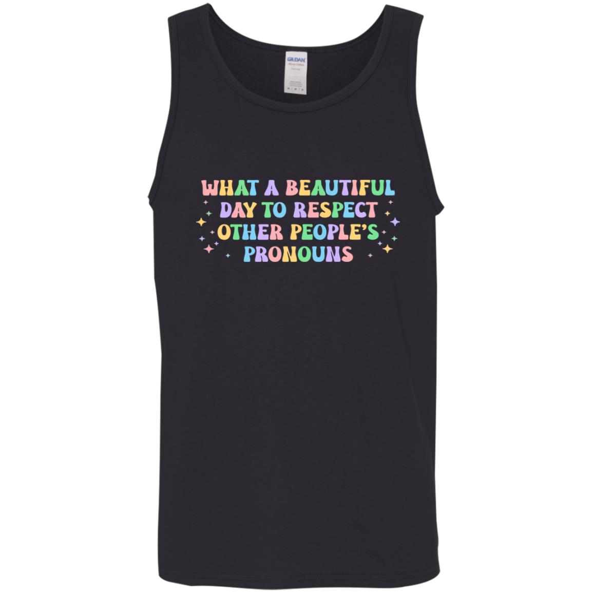 what a beautiful day to respect other people's pronouns shirt, gay rights shirt
