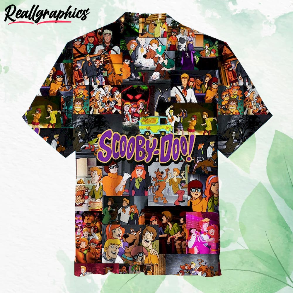 scooby-doo show hawaiian shirt
