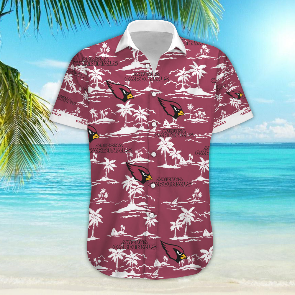 arizona cardinals vintage hawaiian shirt