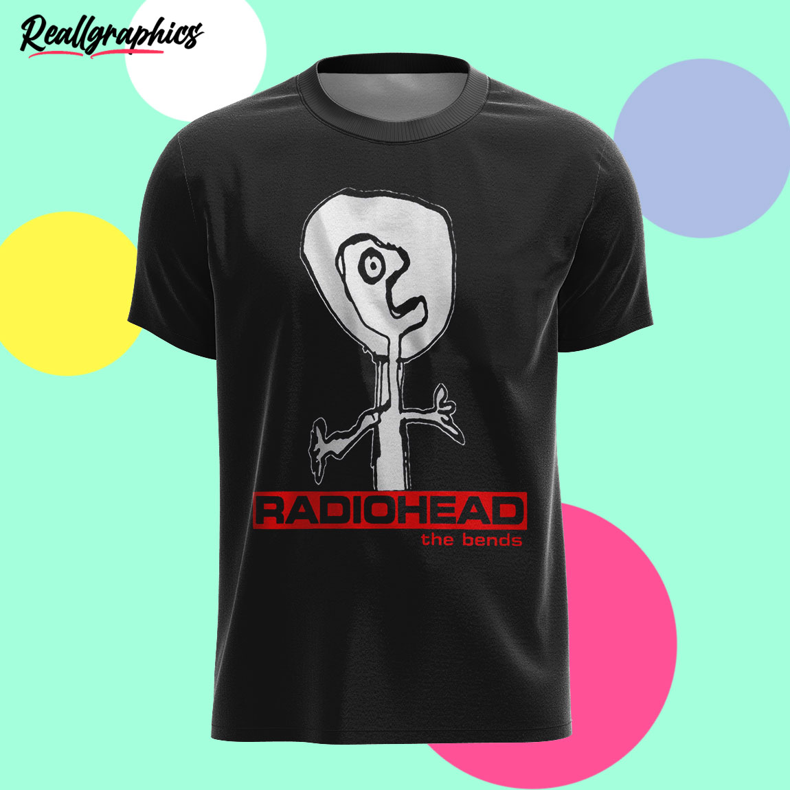 radiohead the bends shirt