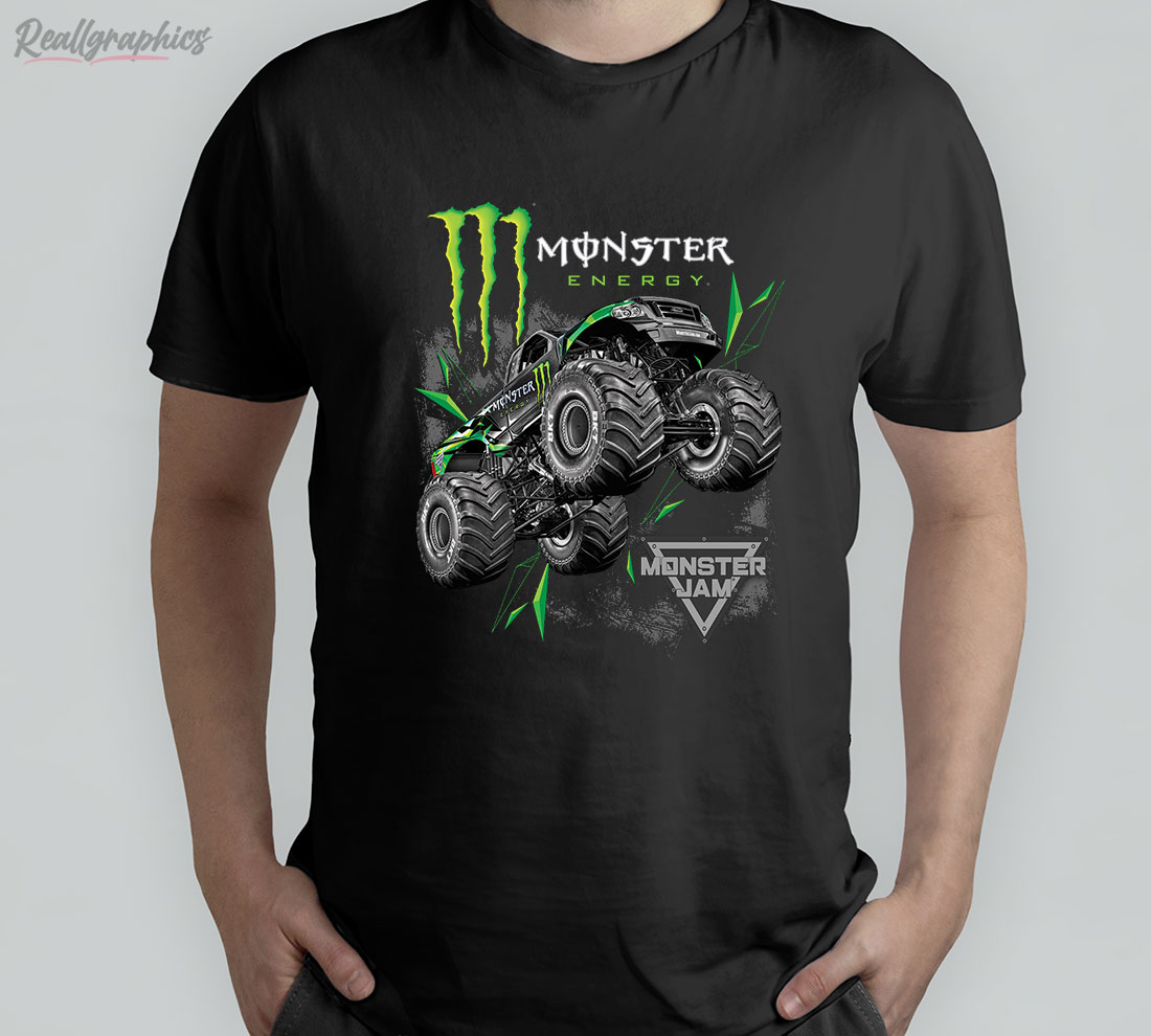 monster energy truck monster jam shirt