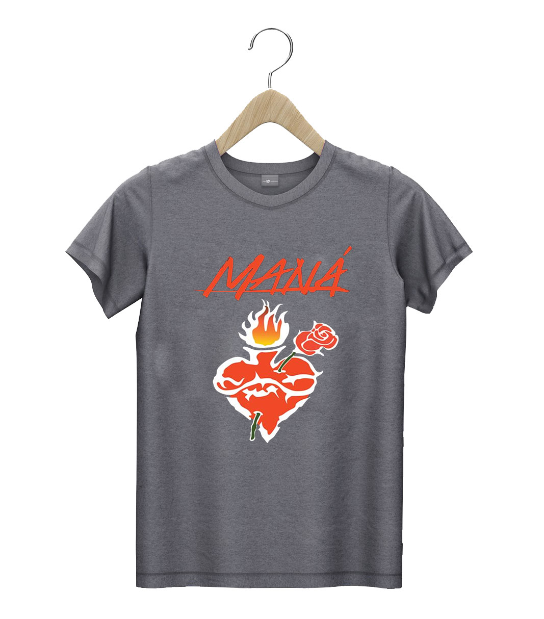 fire heart mana band shirt