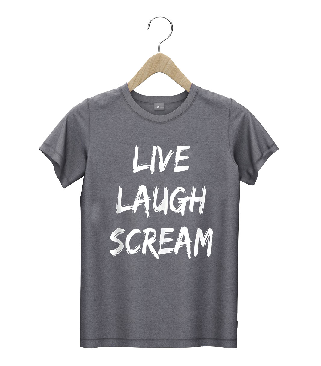 live laugh scream shirt
