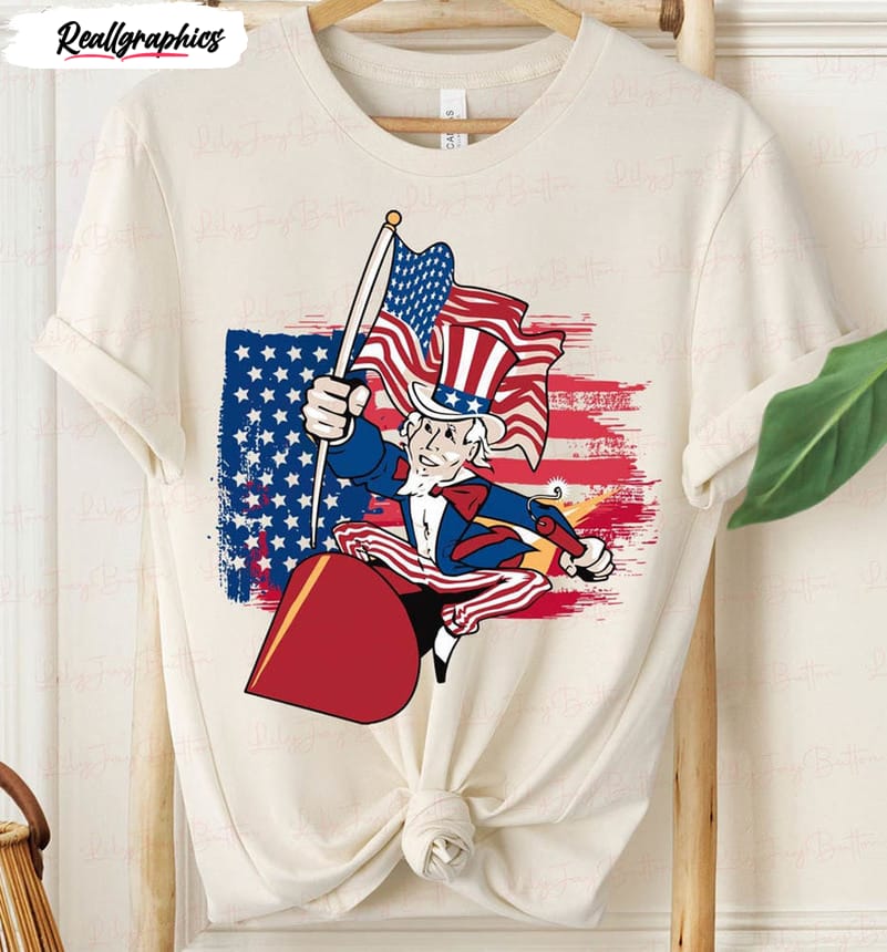 th of july uncle sam independence day shirt