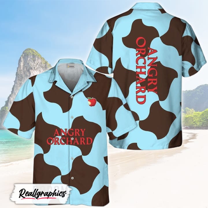 angry orchard stand out golf club swim trunks shirt for summer