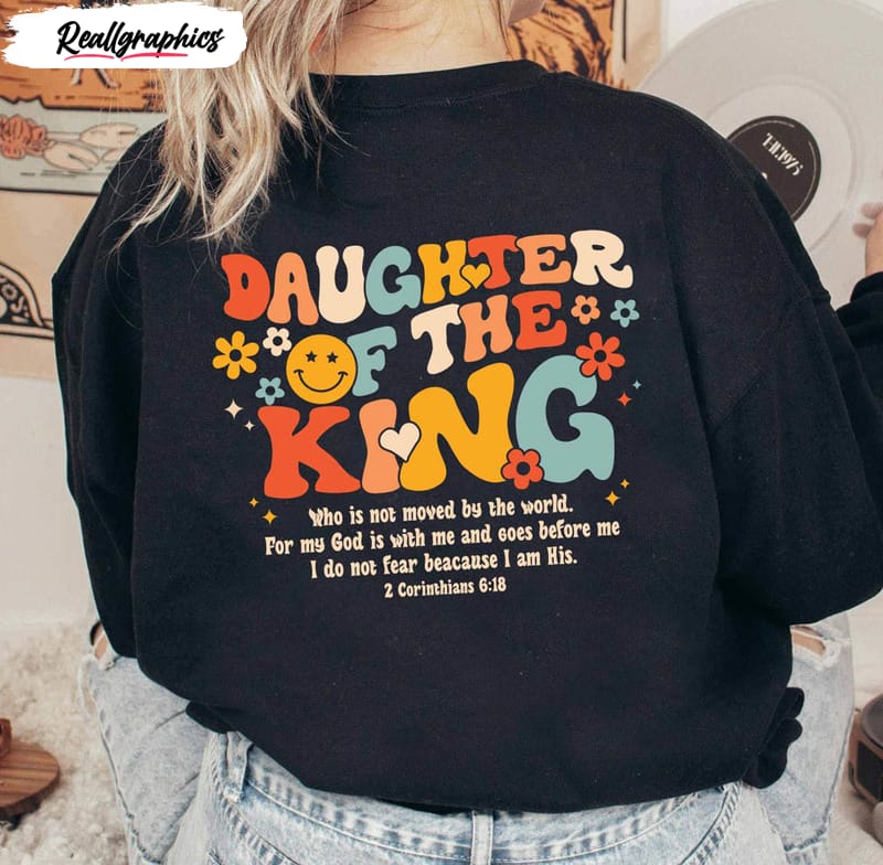 daughter of the king cute shirt jesus christian shirt