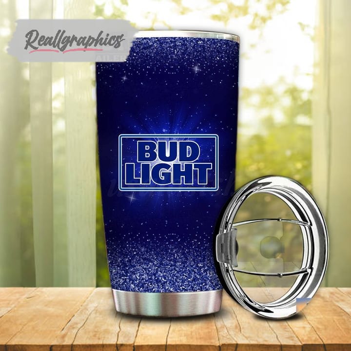 i only drink bud light  days a week tumbler cup