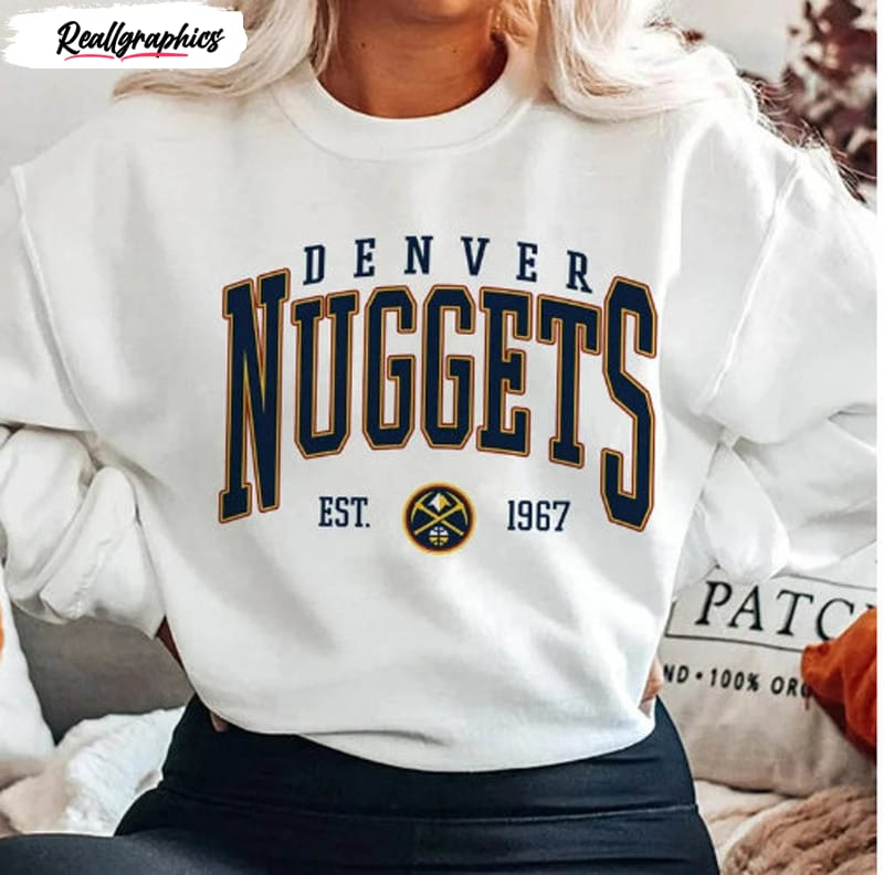 vintage denver nuggets est  shirt