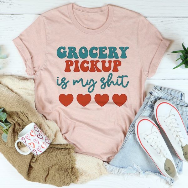 grocery pickup tee shirt