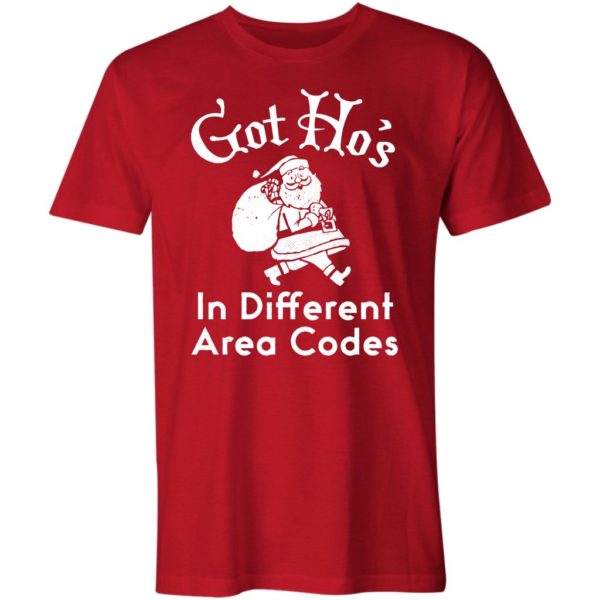 got ho's in different area codes unisex t-shirt