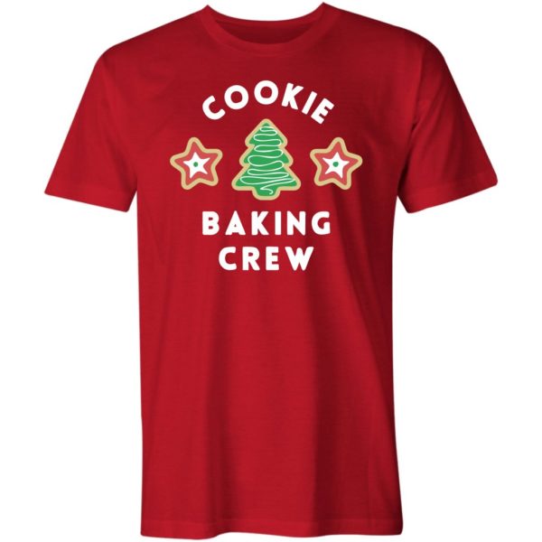 christmas cookie baking crew unisex t-shirt
