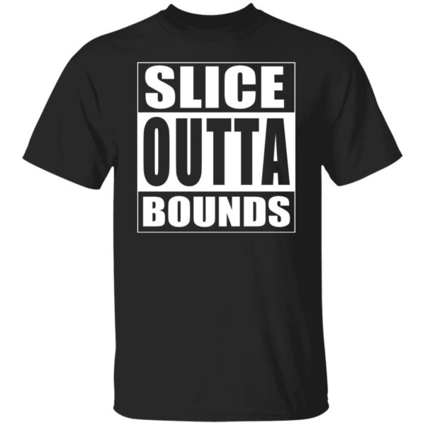 slice outta bounds cotton tee shirt