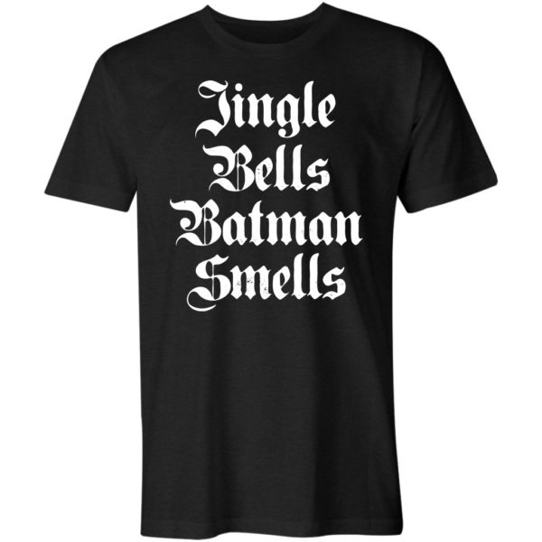 jingle bells batman smells unisex t-shirt