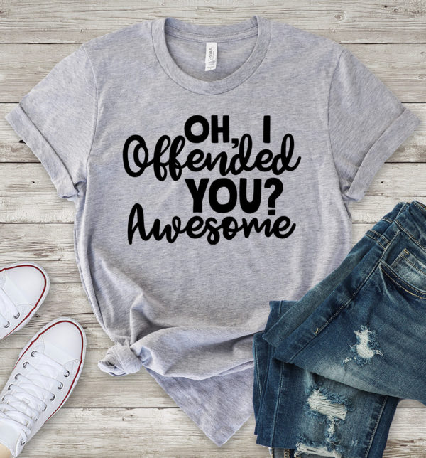 oh, i offended you? awesome t-shirt