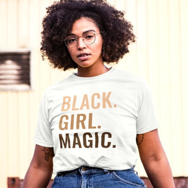 black girl magic unisex t-shirt