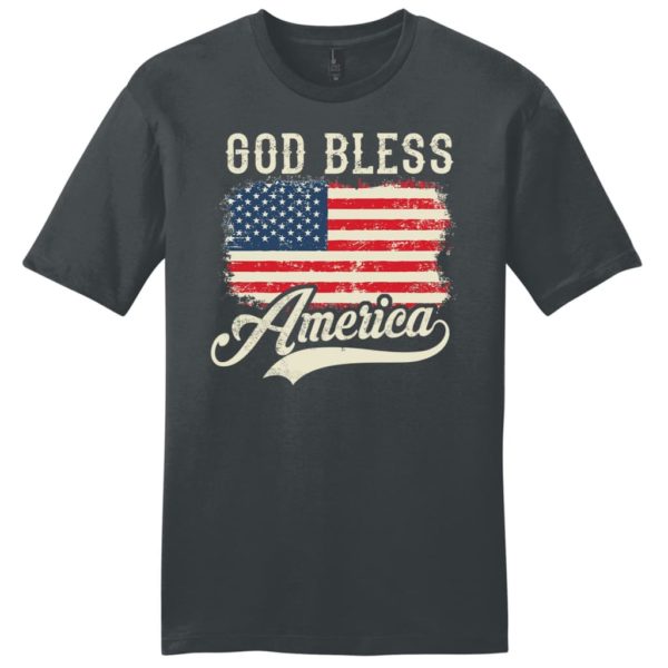 christian patriotic shirts: american flag god bless american christian t-shirt