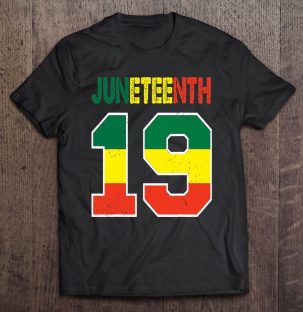 juneteenth african american 19th june t-shirt