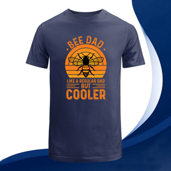 bee dad fathers day t-shirt