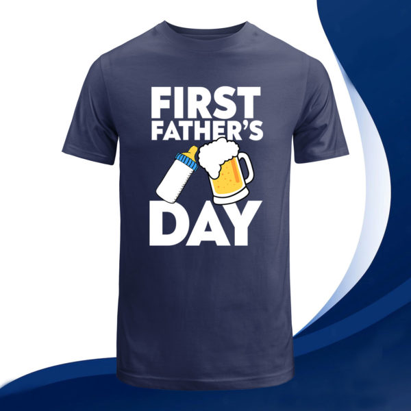 first father's day t-shirt, gift for dad