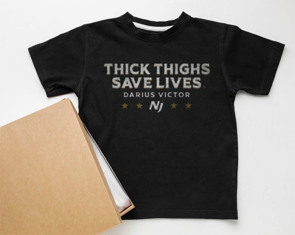 thick thighs save lives darius victor unisex t-shirt