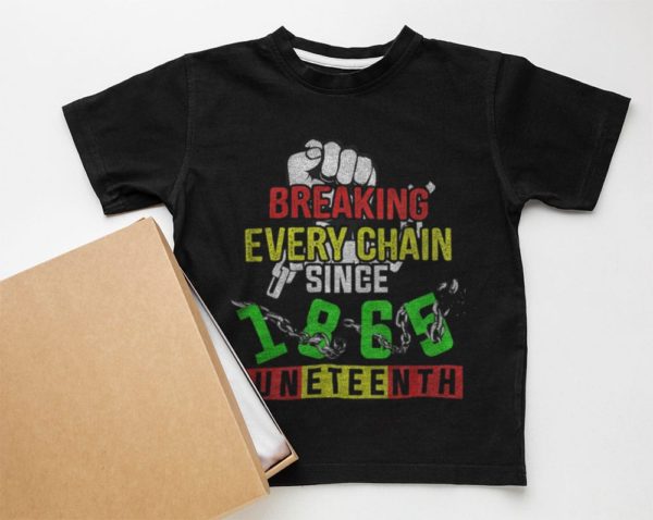 breaking chain since 1865 t-shirt