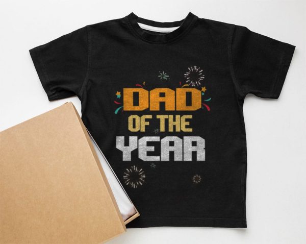 dad of the year t-shirt