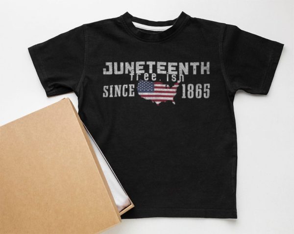 juneteenth free.ish since 1865 t-shirt