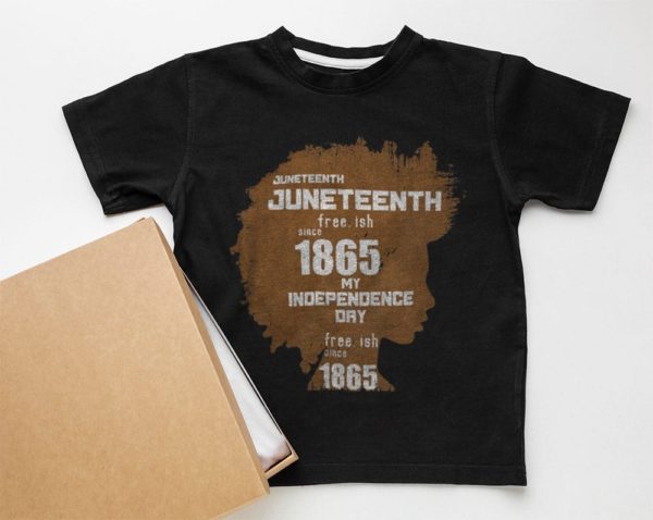 juneteenth woman t-shirt