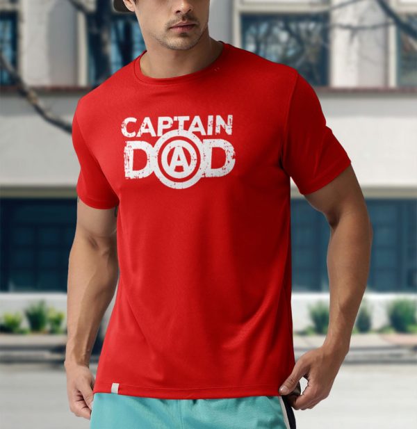 captain dad t-shirt