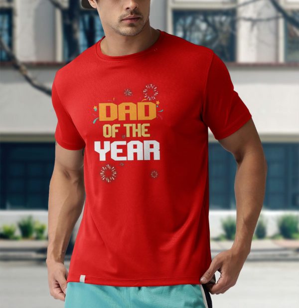 dad of the year t-shirt