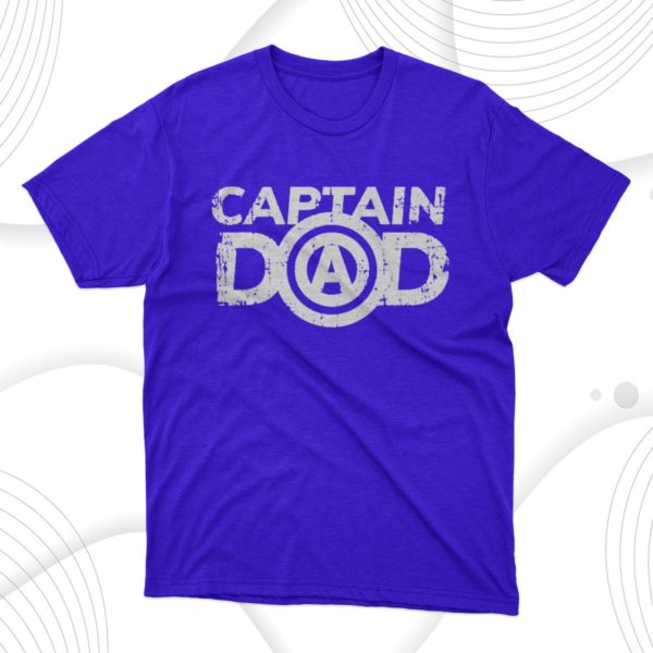 captain dad t-shirt