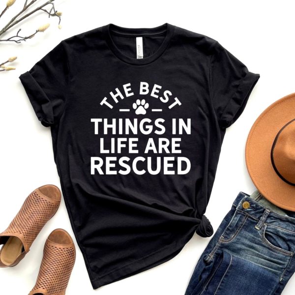 the best things in life recused unisex t-shirt