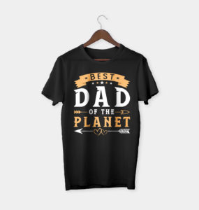 best dad of planet t-shirt, fathers day gift tee shirt