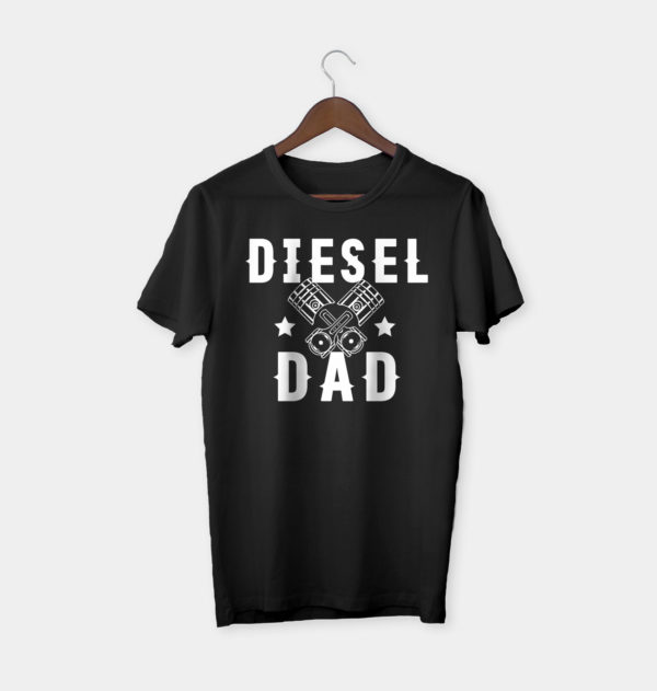 father's day gift diesel dad t-shirt
