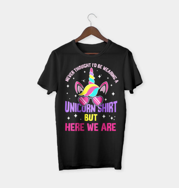 funny unicorn shirt for papa father t-shirt, dad gift