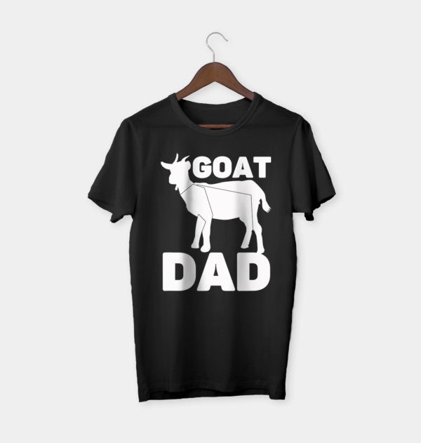 goat dad t-shirt