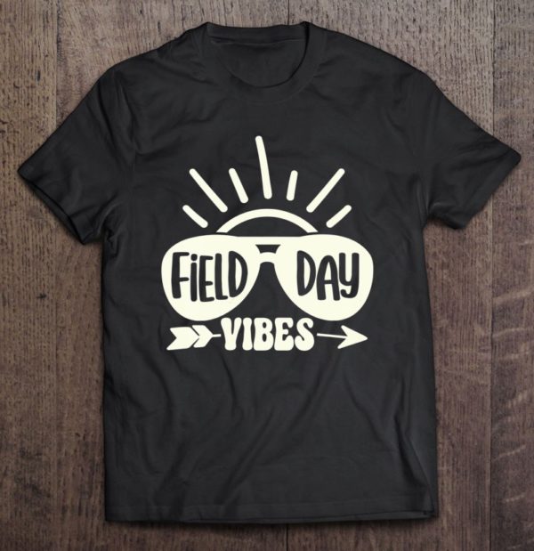 womens field day vibes funny for teacher kids field day 2022 t-shirt