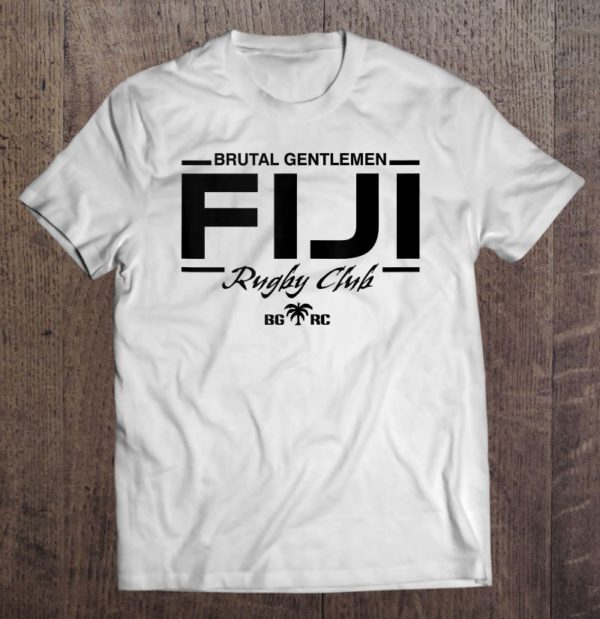 brutal gentlemen rugby club fiji t-shirt
