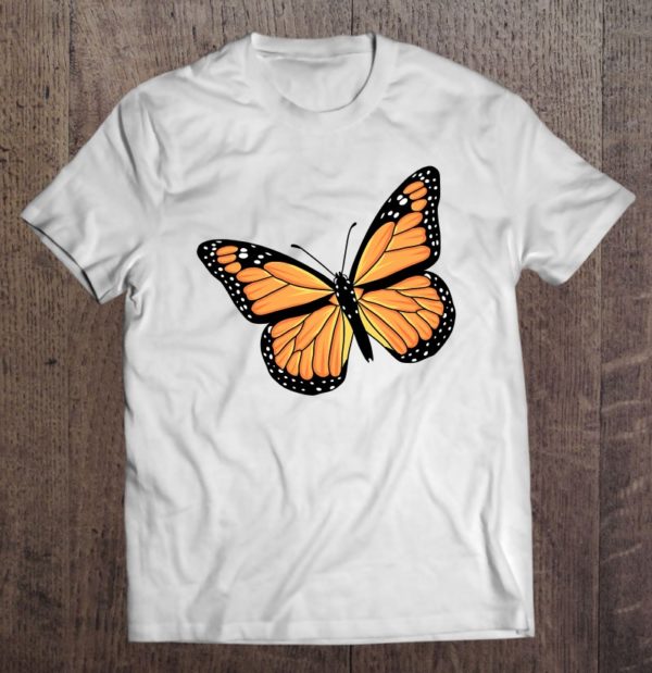 cute monarch butterfly art men women garden butterfly lover t-shirt