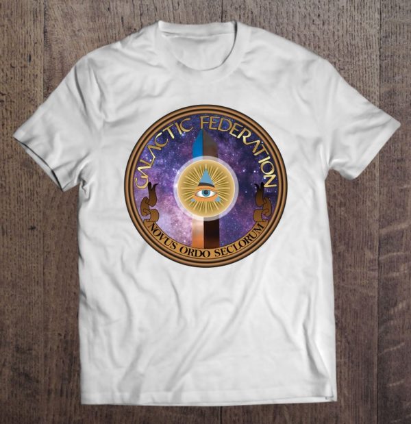 galactic federation - viral news alien alliance t-shirt