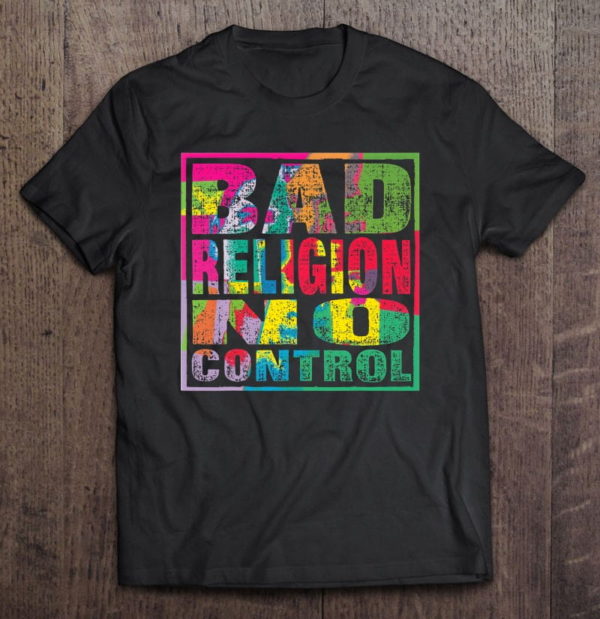 bad religion - official merchandise - no control t-shirt