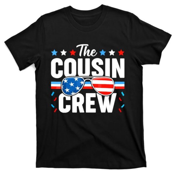the cousin crew 4th of july patriotic american t-shirt
