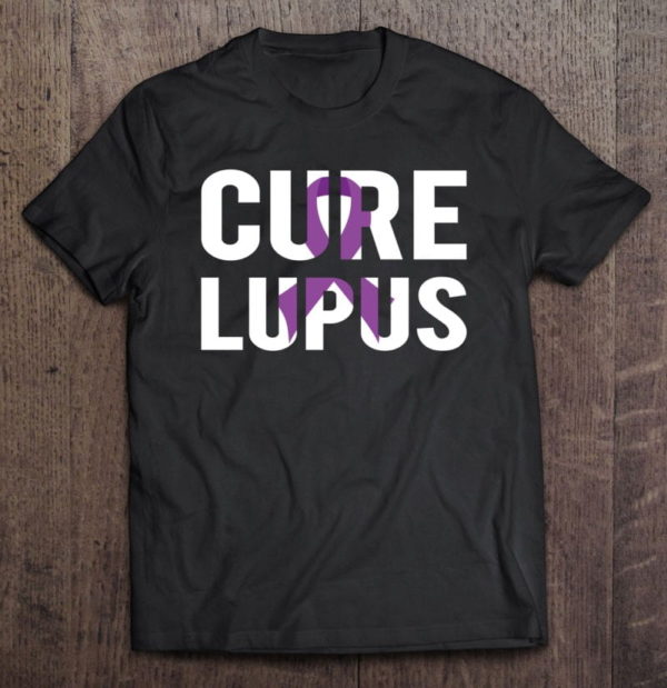 cure lupus cancer ribbon t-shirt