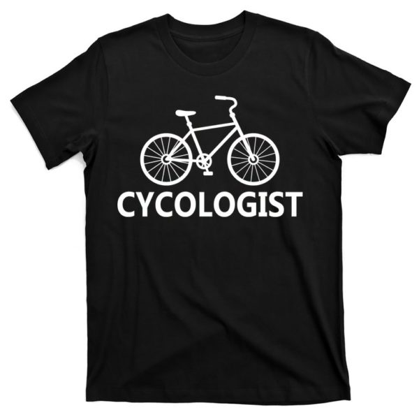 cycologist cycling bicycle t-shirt